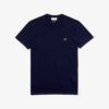 Lacoste T-shirt coton Pima - bleu marin